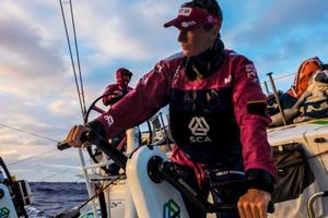 onboard Team SCA - Volvo Ocean Race 2014-15 photo copyright Anna-Lena Elled/Team SCA taken at  and featuring the  class