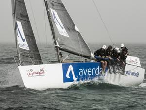 the Plymouth University team on Team Averda photo copyright Oman Sail taken at  and featuring the  class