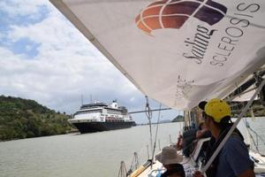 The Panama Canal - Oceans of Hope photo copyright Sailing Sclerosis/Oceans of Hope taken at  and featuring the  class