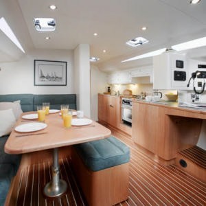 Marten 49 Saloon photo copyright Marten Yachts www.martenyachts.com taken at  and featuring the  class