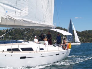 Hanse Yachts now with Simrad instruments photo copyright Navico http://www.navico.com taken at  and featuring the  class