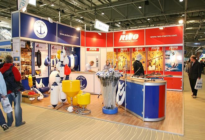The RWO stand at the Collins Stewart London Boat Show © onEdition http://www.onEdition.com