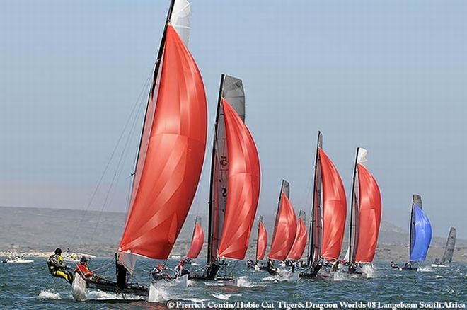 Hobie Tiger Fleet - Worlds 2008  © Pierrick Contin/Hobie Cat