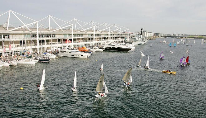 The Yachts and Yachting Pursuit Race at the Collins Stewart London Boat Show. © onEdition http://www.onEdition.com