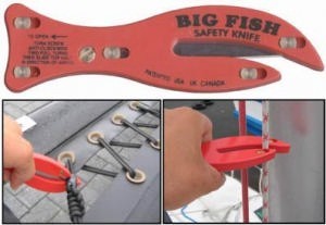 Big Fish Safety Knife © RoosterSailing.com
