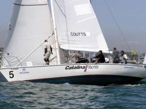 Russell Coutts competing on the opening day of the 2006 Congressional Cup photo copyright Event Media taken at  and featuring the  class