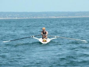 The beam of the sea rowing boats is designed for more stability than the river racing skiffs photo copyright Julie Duquemin taken at  and featuring the  class
