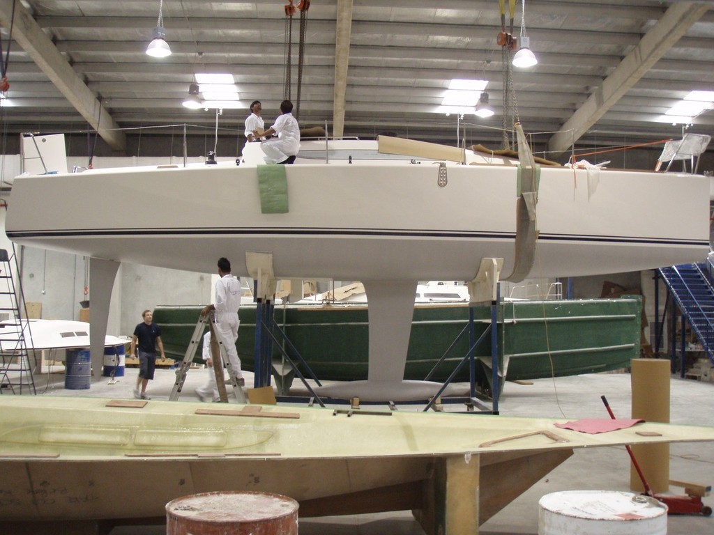 Seaquest RP36 being finished in Dubai facility photo copyright Seaquest Yachts . taken at  and featuring the  class