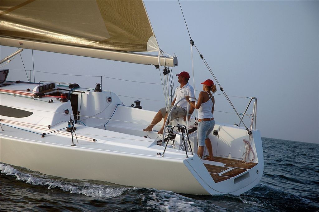 Seaquest RP36 sailing off Dubai photo copyright Seaquest Yachts . taken at  and featuring the  class