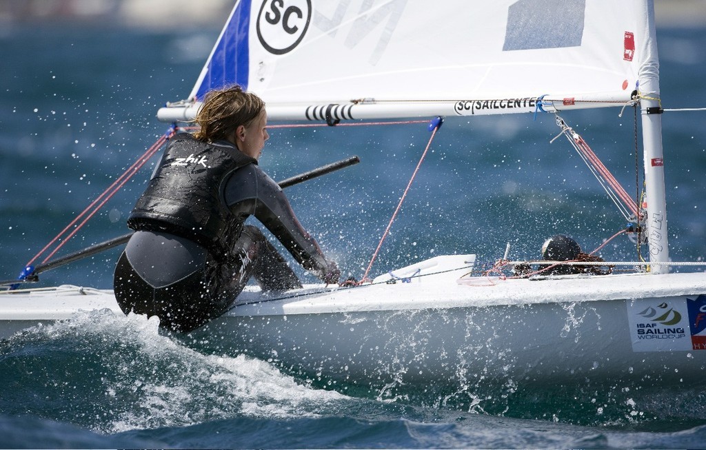 NED Laser Radial. - Semaine Olympique Francaise, Hyeres, April 2009 photo copyright  Richard Langdon http://www.oceanimages.co.uk taken at  and featuring the  class