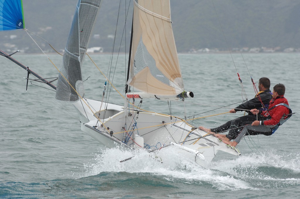 Nuplex, Race 7, 12ft Interdominion Championships, Worser Bay photo copyright Garrick Cameron http://www.studio5.co.nz/ taken at  and featuring the  class