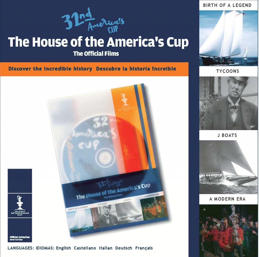 ``House of the America’s Cup`` was produced for the 150th Annniversary of the America’s Cup and is now playing in Valencia photo copyright Mediawave taken at  and featuring the  class