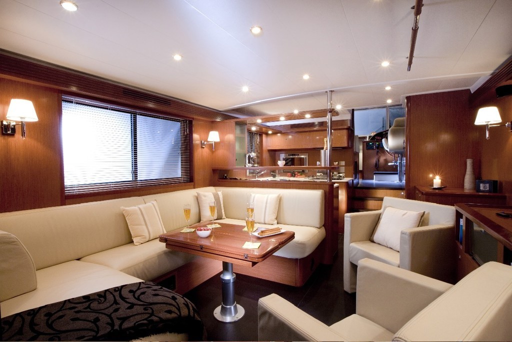 Beneteau 52 Interior photo copyright SW taken at  and featuring the  class