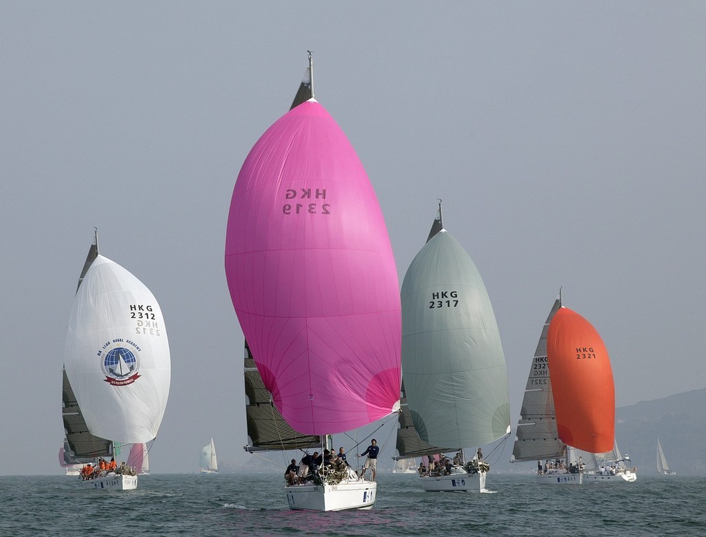 Leading Beneteaus in the One Design fleet at China Cup International Regatta 2007 photo copyright Guy Nowell http://www.guynowell.com taken at  and featuring the  class