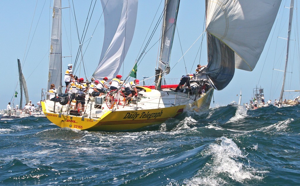 DHL Daily Telegraph - Rolex Sydney Hobart Yacht Race photo copyright Crosbie Lorimer http://www.crosbielorimer.com taken at  and featuring the  class