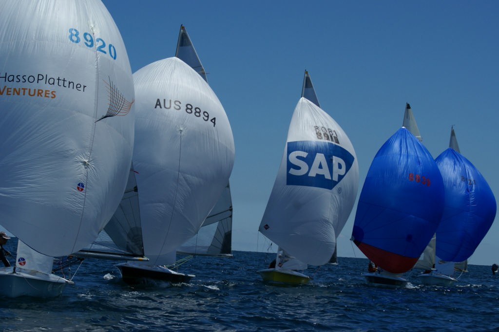 2007 SAP 505 Worlds, Day 3, Race 4 © Sail-World.com /AUS http://www.sail-world.com