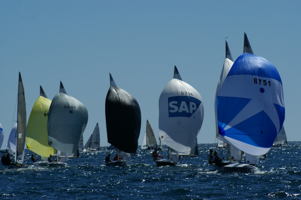 2007 SAP 505 Worlds, Day 3, Race 5 photo copyright Sail-World.com /AUS http://www.sail-world.com taken at  and featuring the  class