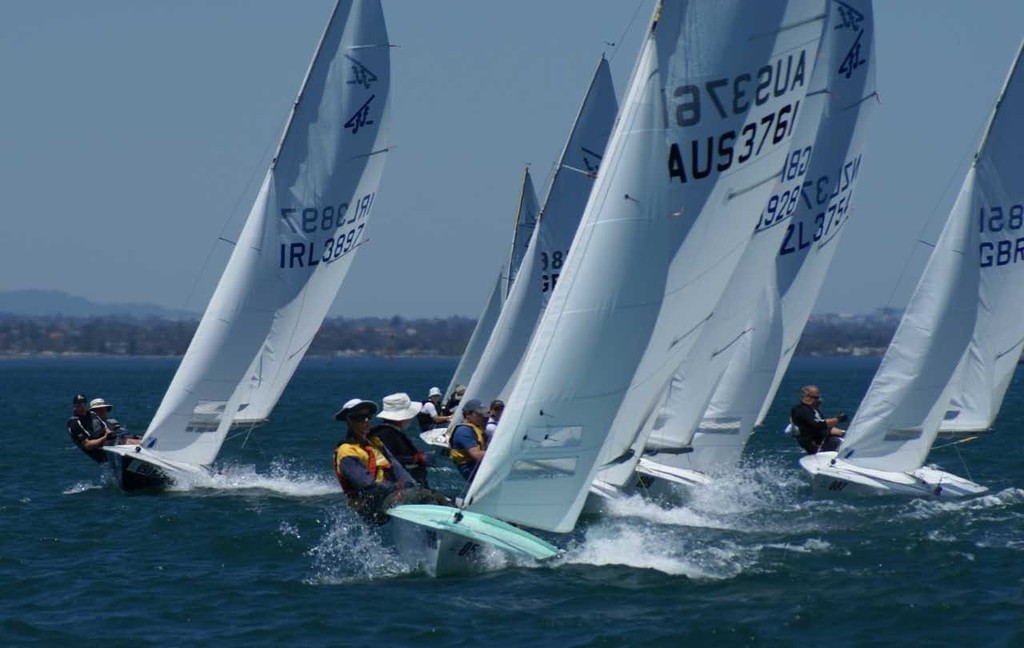 Day 4, 17th Flying Fifteen Worlds, Williamstown, Port Philip, Melbourne photo copyright Richard Gladwell www.photosport.co.nz taken at  and featuring the  class
