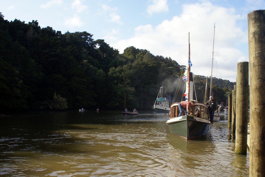 Part of the classic flotilla whicb accompanied the Jane Gifford to Warkworth photo copyright Richard Gladwell www.photosport.co.nz taken at  and featuring the  class