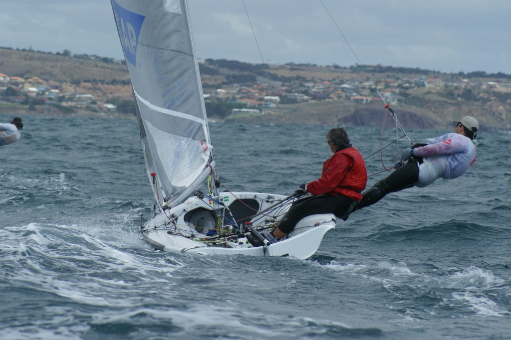 505 Worlds Day 1, Race 2 photo copyright Sail-World.com /AUS http://www.sail-world.com taken at  and featuring the  class