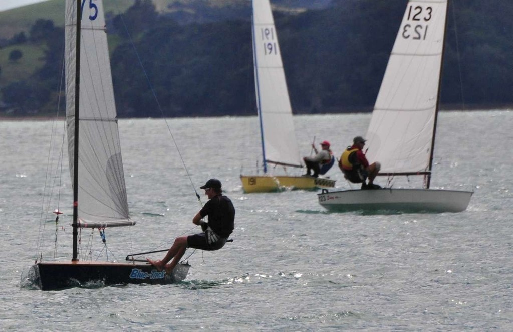 375, 123 and 191 tacking upwind in light breezes - 3.7 Class National Championship © Jarrod Cook