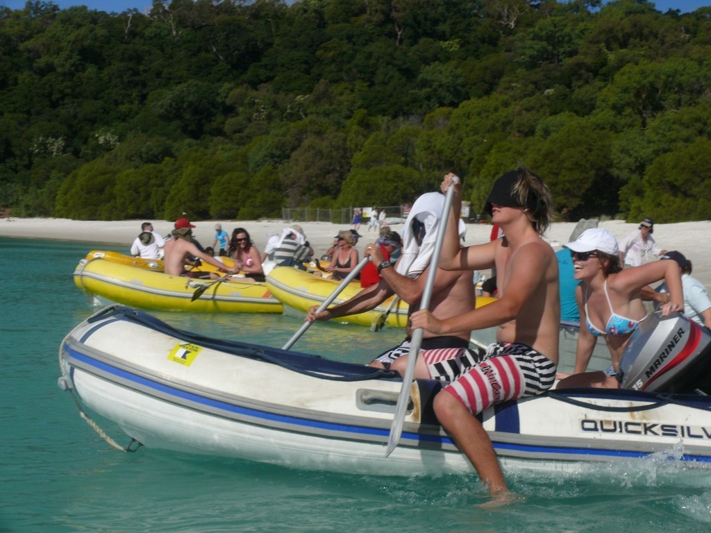 Blind Mans Dinghy Race - Photo by Channel Whitsundays - Whitsunday Rally photo copyright SW taken at  and featuring the  class