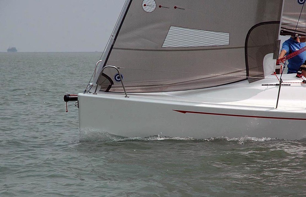 FT 7.5 - fine entry and narrow sheeting angle photo copyright Alistair Skinner taken at  and featuring the  class
