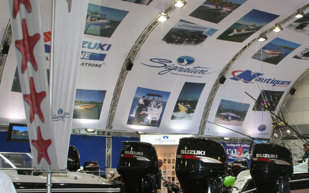 Haines - stand of the Show photo copyright Powerboat-World.com http://www.powerboat-world.com taken at  and featuring the  class
