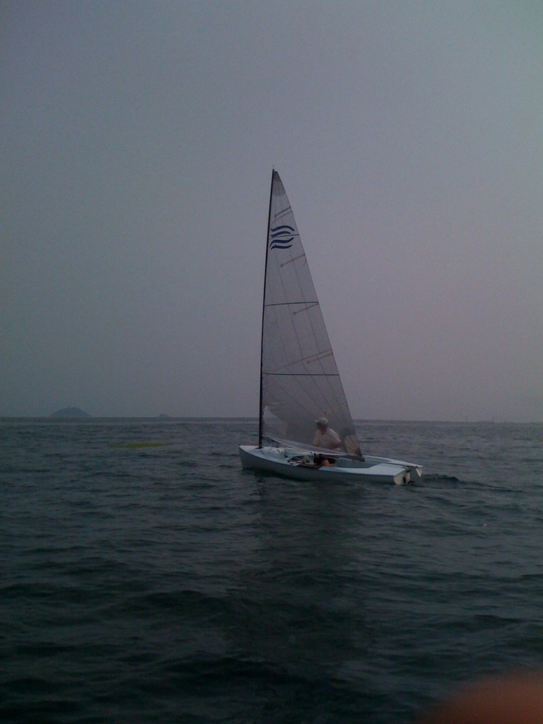 Dan Slater training off Qingdao, July 2008 photo copyright Dan Slater taken at  and featuring the  class