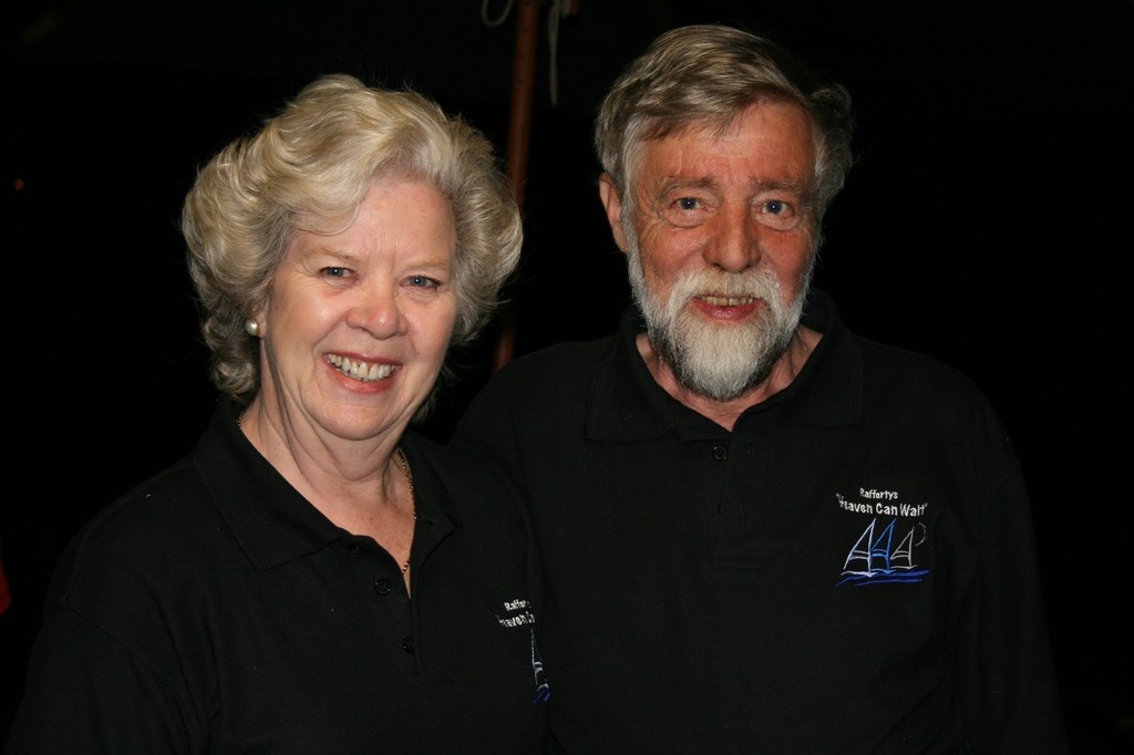 Mike and Anne Lewicki (race organiser Shaun Lewicki&rsquo;s parents) - 2007 Heaven Can Wait 24 hour yacht race photo copyright Helen Hopcroft taken at  and featuring the  class