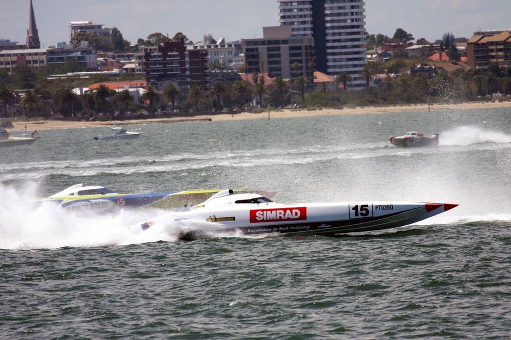 Simrad and Impact Steel  -   Offshore Superboat Championships - Round 3 Hobson’s Bay Offshor Powerboat Classic © Greg Maunder http://www.gregmaunder.com