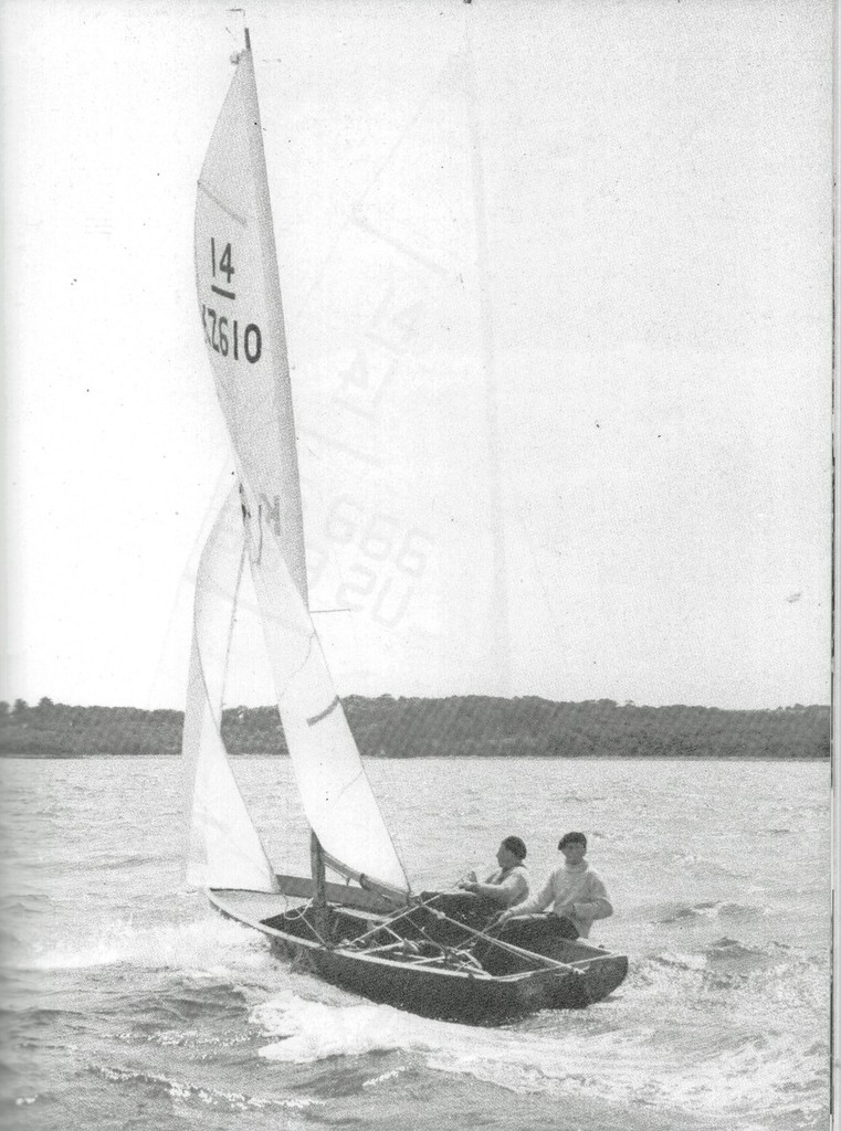 Atua Hau sailing in Cowes at the 1958 Price of Wales Cup photo copyright SW taken at  and featuring the  class