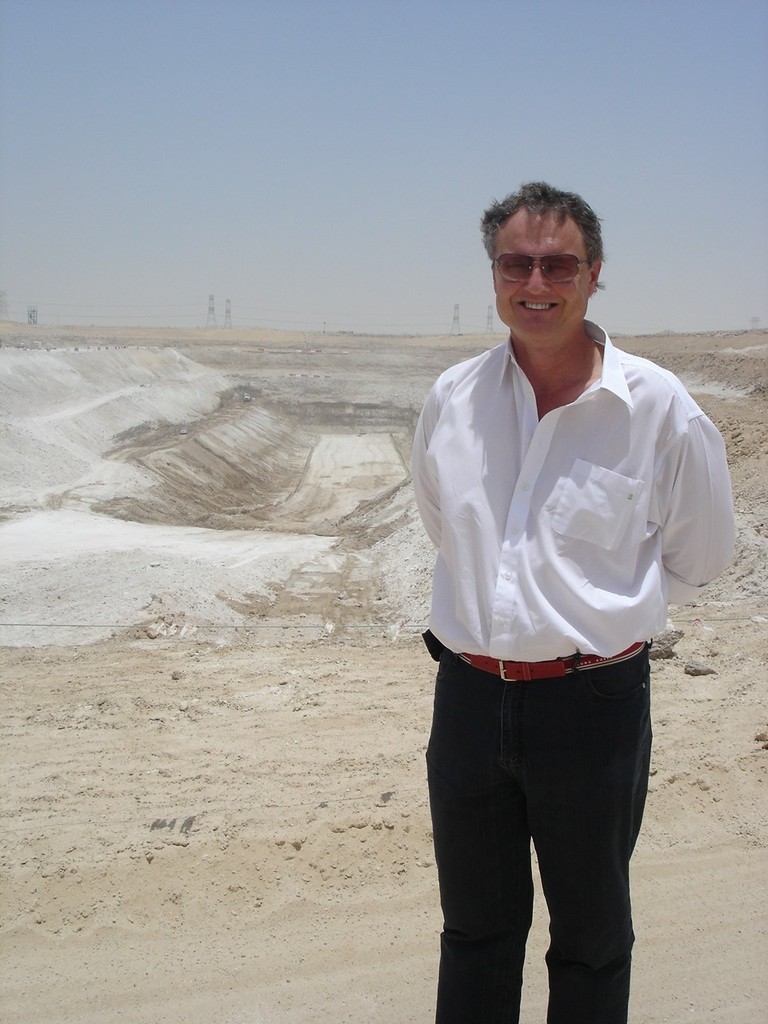 Goddard on site at the Arabian Canal. photo copyright MIAA taken at  and featuring the  class