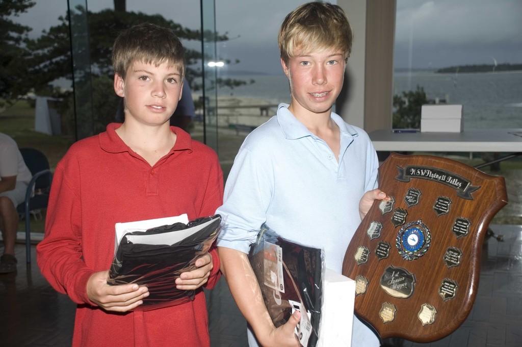 NSW F11 State Junior Champs Onya Mark Nick & Sean Connor MH16&rsquo;SSC photo copyright David Price taken at  and featuring the  class