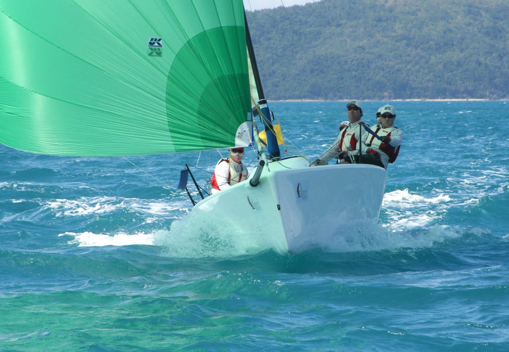 Kaito, the Melges 24 of Heath Townsend from WA on Day 4 in Sports Boat fleet photo copyright Sail-World.com /AUS http://www.sail-world.com taken at  and featuring the  class