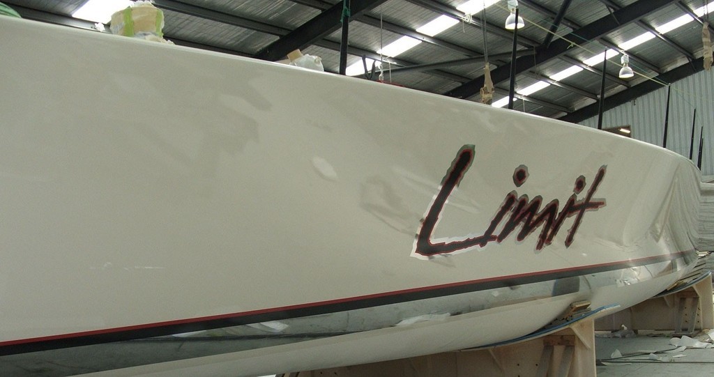 Limit's familiar signage photo copyright Hart Marine Melbourne Australia http://www.hartmarine.com.au taken at  and featuring the  class