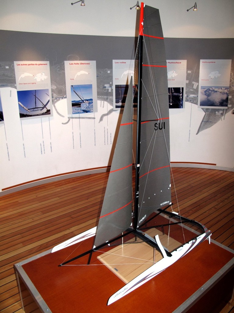 Image - 3: Alinghi exhibition at the Leman Museum in Nyon photo copyright JPJ-Sail-World taken at  and featuring the  class