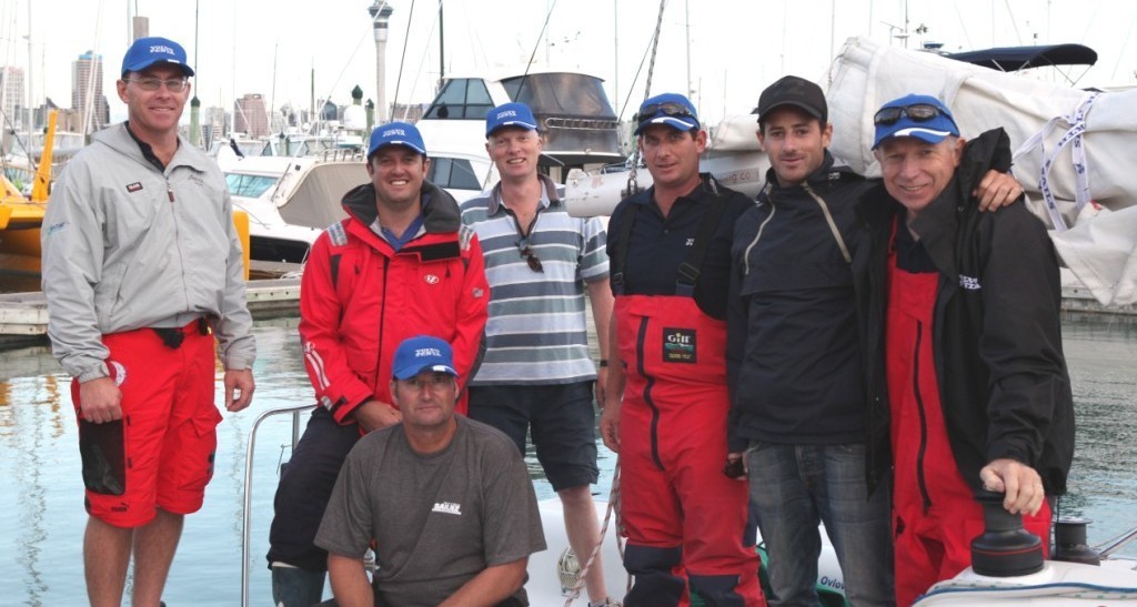 Ovlov crew winners of the the Inaugural NZ Marine Industry Sailing Challenge photo copyright MRX Yachting www.mrxyachting.co.nz taken at  and featuring the  class