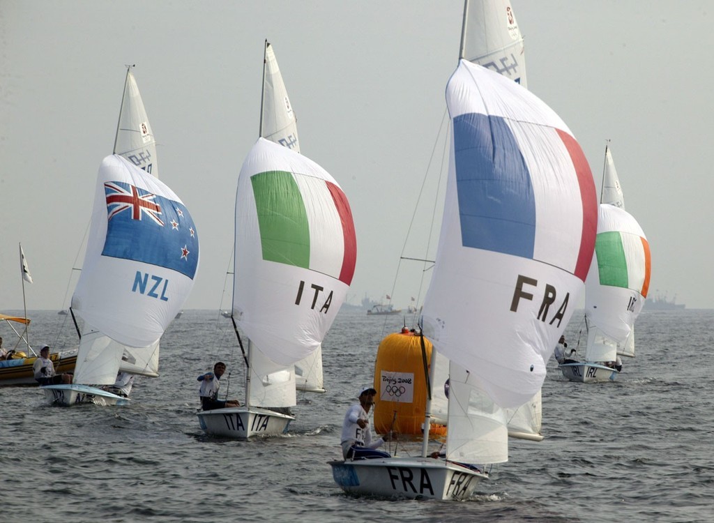 Qingdao Olympic Regatta 2008. photo copyright Guy Nowell http://www.guynowell.com taken at  and featuring the  class