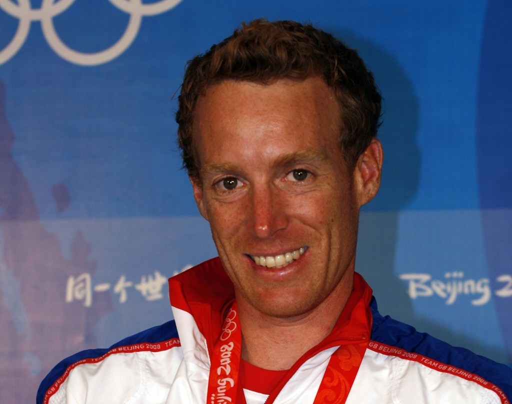 Qingdao Olympic Regatta 2008. Paul Goodison (GBR), Gold medal, Laser photo copyright Guy Nowell http://www.guynowell.com taken at  and featuring the  class
