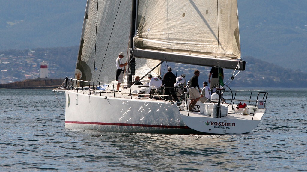 Rosebud nears the Iron Pot - Rolex Sydney Hobart Yacht Race photo copyright Crosbie Lorimer http://www.crosbielorimer.com taken at  and featuring the  class
