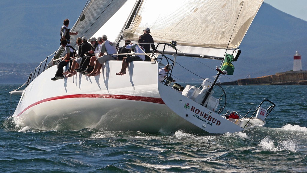 Rosebud passes the Pot - Rolex Sydney Hobart Yacht Race photo copyright Crosbie Lorimer http://www.crosbielorimer.com taken at  and featuring the  class