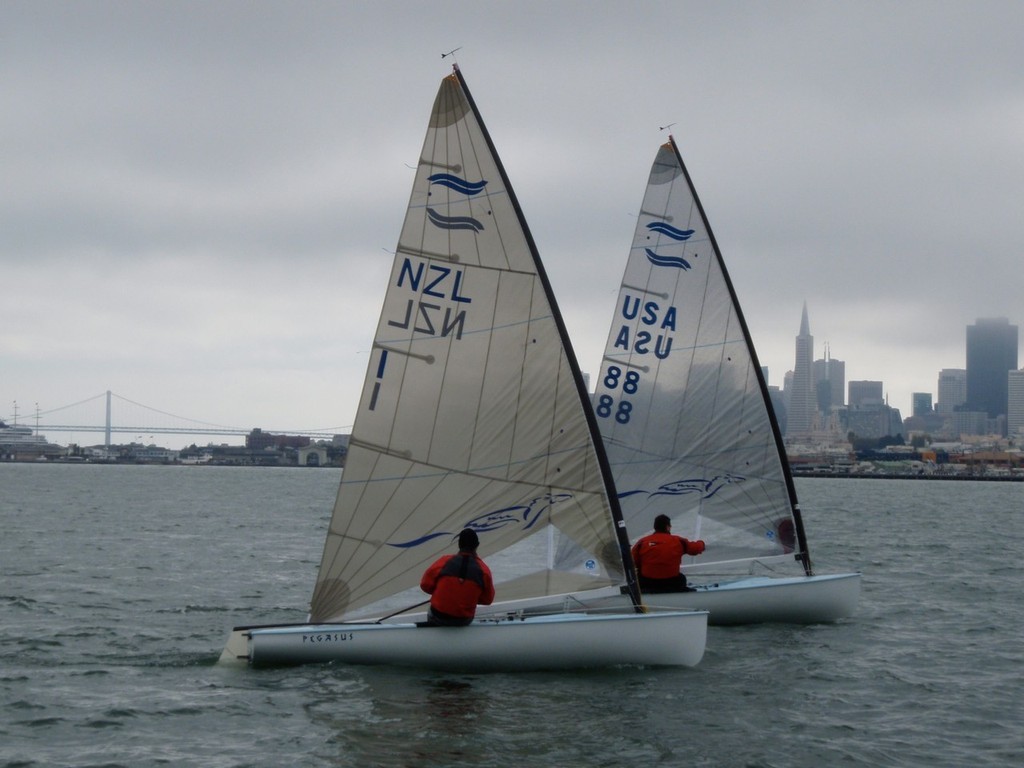 Sailing in the US Finn Nationals photo copyright Dan Slater taken at  and featuring the  class