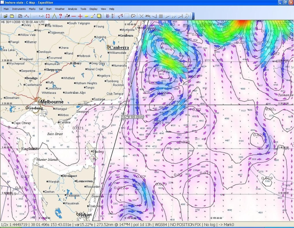 Inshore State - C Map - Tidetech photo copyright Tidetech http://www.tidetech.org taken at  and featuring the  class