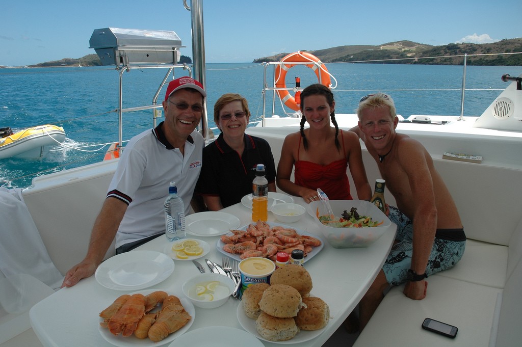 On board - Whitsunday Rent A Yacht charter © Ben Southall