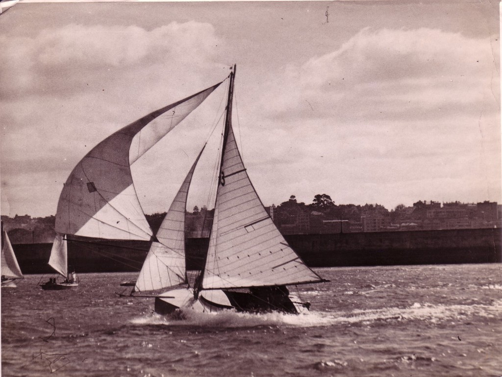 S-53 ``Leone`` (16fter) in the First Combined Clubs Race 1956-46 Season photo copyright Gladwell Collection richardgladwell.com taken at  and featuring the  class