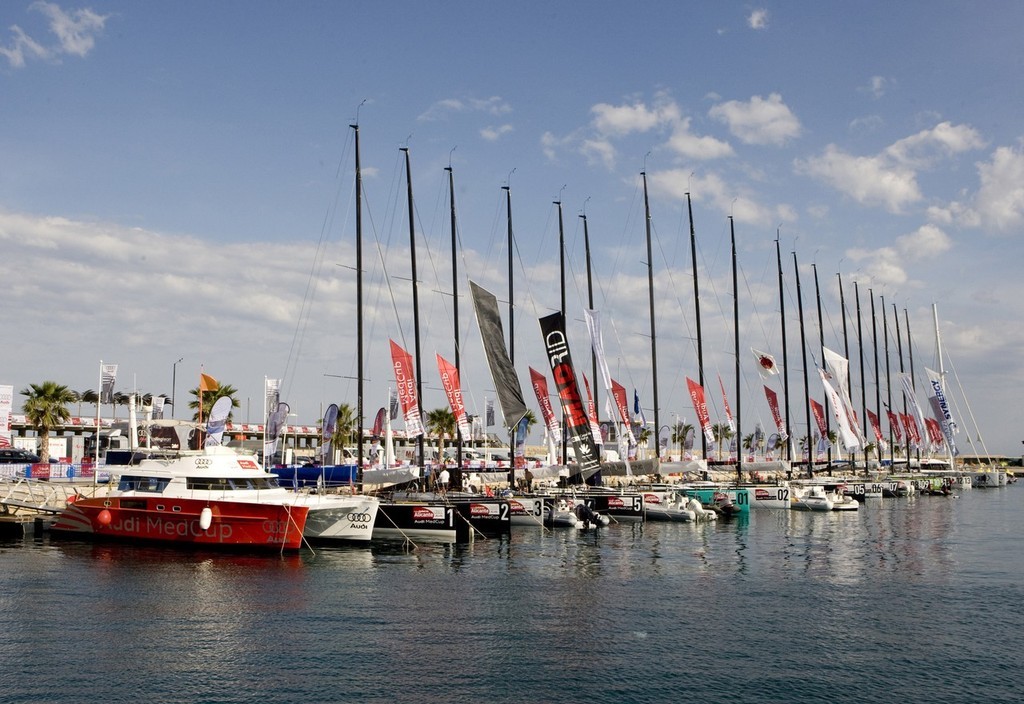 Fleet in the pontoon photo copyright Audi MedCup Circuit http://www.2008.medcup.org taken at  and featuring the  class