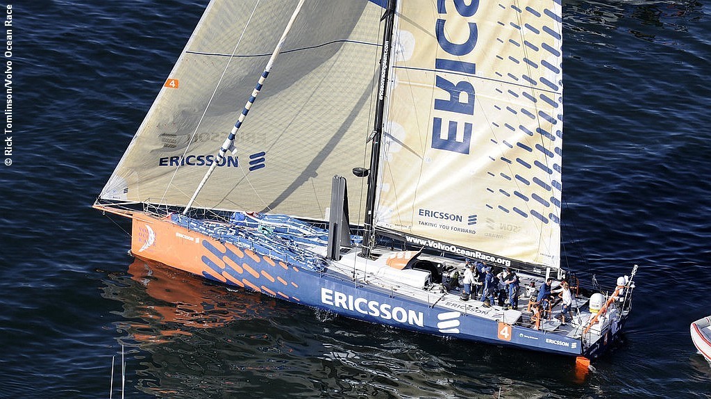 Ericsson 4 wins leg one of the Volvo Ocean Race into Cape Town photo copyright Rick Tomlinson/Volvo Ocean Race http://www.volvooceanrace.com taken at  and featuring the  class