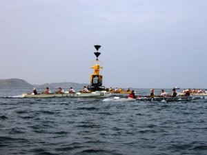 Ocean rowing action Lower Heads Race photo copyright Julie Duquemin taken at  and featuring the  class