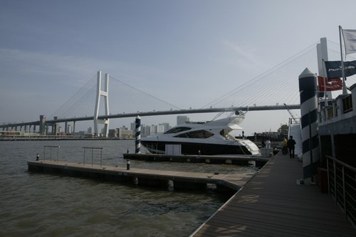 14th China International Boat Show. Shanghai Yacht Club on the Whang Poo River  © Guy Nowell http://www.guynowell.com